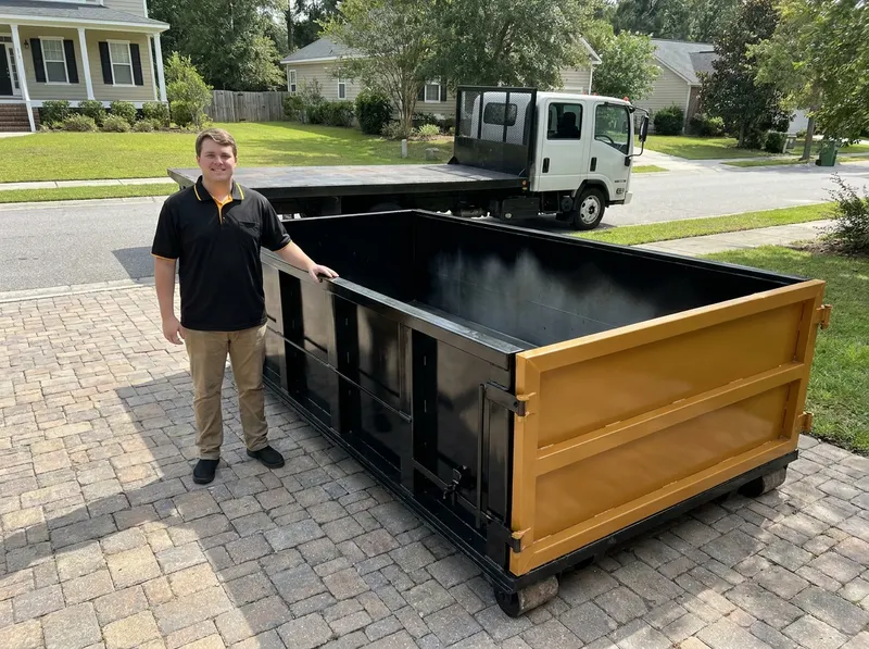 15-Yard Roll-Off Dumpster Rental in Savannah, GA